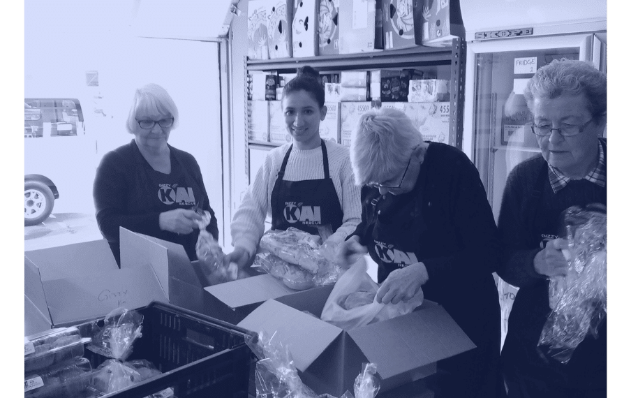 Thankyou Payroll Customer, Gizzy Kai Rescue Charity sorting food